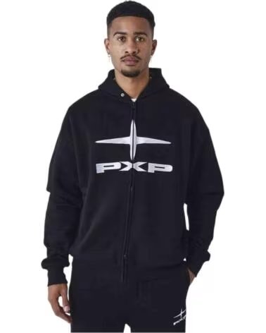 PROJECT X PARIS SWEAT-SHIRT À CAPUCHE 2534000-BK POUR HOMME NOIR