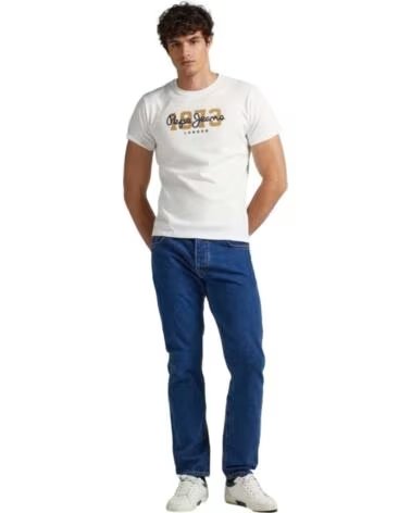 PEPE JEANS T-SHIRT MANICA CORTA PM508953-803 803OFF WHITE