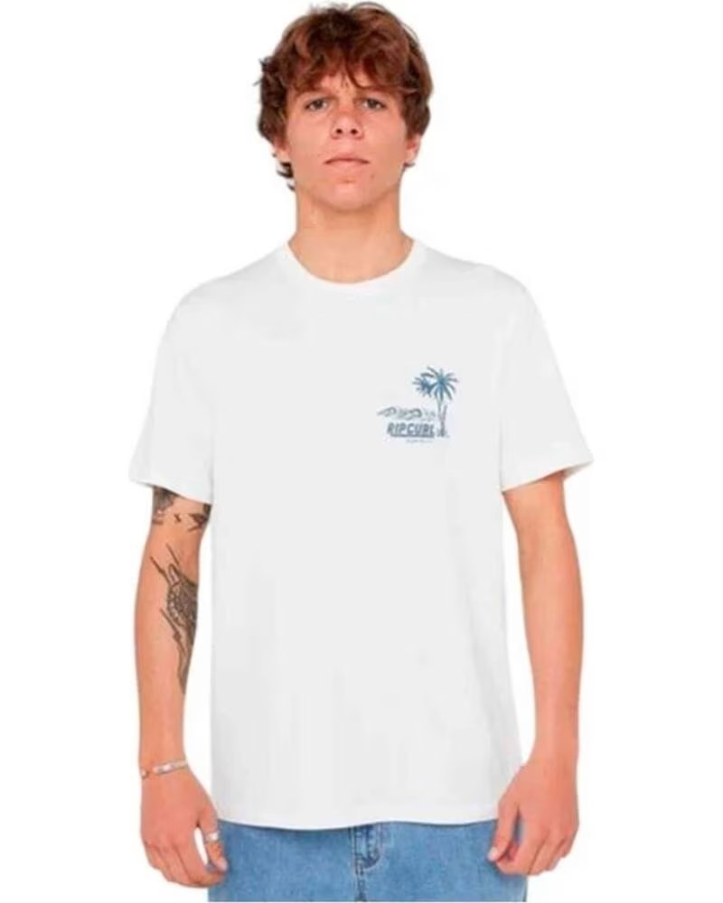 RIP CURL KURZARMSHIRT 0TYMTE-3021 WEISS HERREN BONE