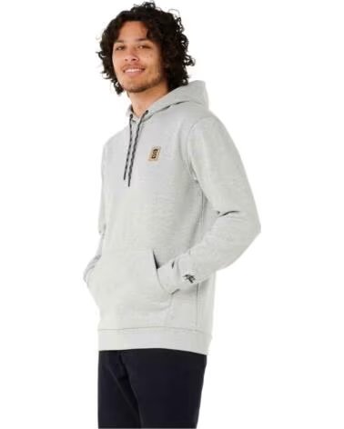 RIP CURL SWEAT À CAPUCHE 081MFL-0085 HOMME GREY MARLE