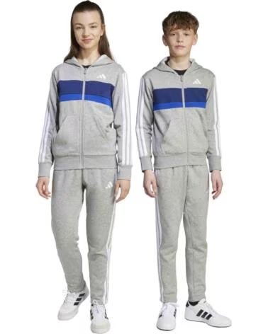 ADIDAS SURVÊTEMENT COMPLET KB7328 MGREYH-DKBLUE-ROYBLU-