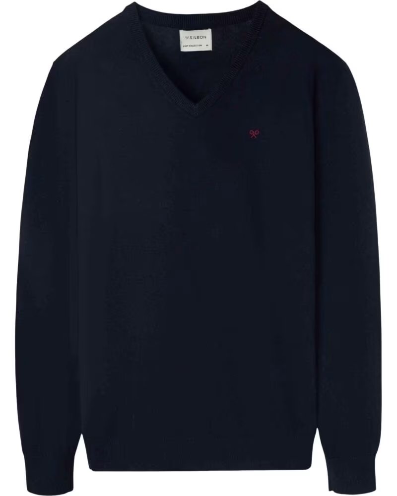 SILBON HERREN SWEATSHIRT 133591 AZUL