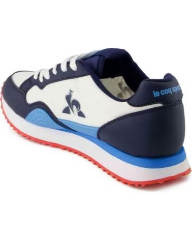 BASKETS LE COQ SPORTIF 2510857 DRESSBLUE OPTICALWHITE POUR HOMME AZUL-CELESTE-ROJO
