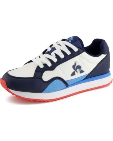 BASKETS LE COQ SPORTIF 2510857 DRESSBLUE OPTICALWHITE POUR HOMME AZUL-CELESTE-ROJO