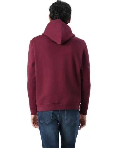 TOMMY JEANS KAPUZENPULLOVER DM0DM20746-XIU HERREN BORDEAUX GRANATE