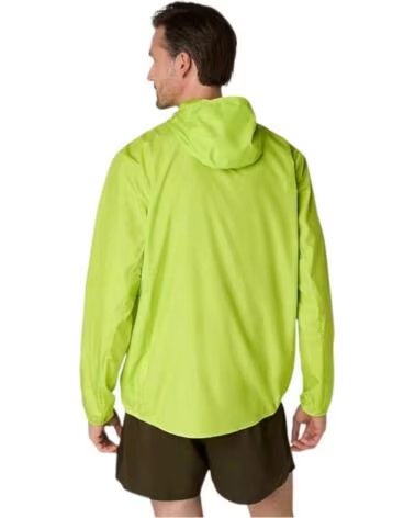 ASICS VESTE COUPE-VENT CORE PERFORMANCE 2011D216-301 VERT NÉON