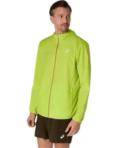 ASICS VESTE COUPE-VENT CORE PERFORMANCE 2011D216-301 VERT NÉON