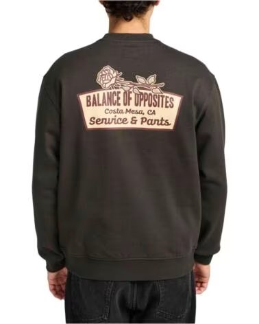 RVCA Sudadera Evysf00143-Ptk en marron para hombre