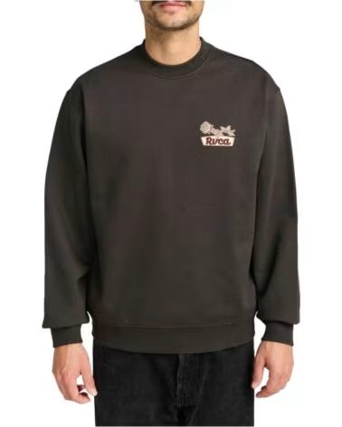 RVCA Sudadera Evysf00143-Ptk en marron para hombre