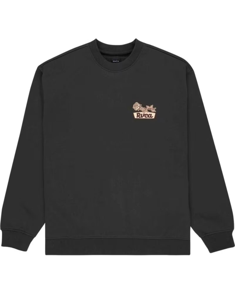 RVCA Sudadera Evysf00143-Ptk en marron para hombre