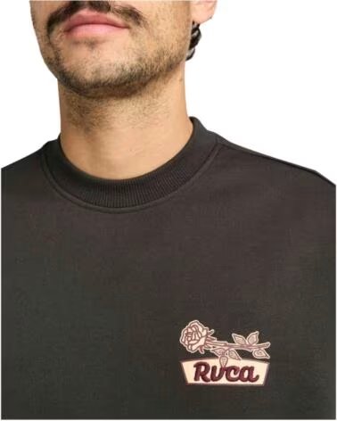 RVCA Sudadera Evysf00143-Ptk en marron para hombre