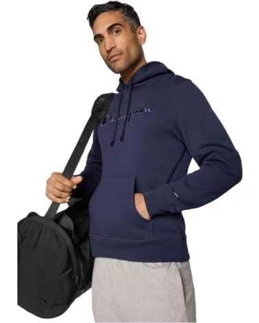 CHAMPION KAPUZENPULLOVER 220271-BS501 NAVY HERREN