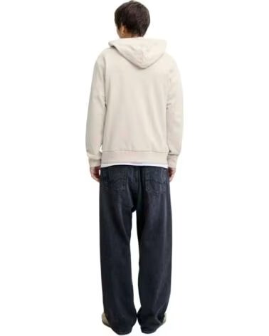 JACK AND JONES KAPUZENPULLOVER 12278611-BEI MOONBEAM