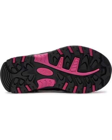 ZAPATILLAS DE TREKKING IMPERMEABLES CMP RIGEL LOW WP PARA NIÑOS UNISEX TITANIO-ACQUA