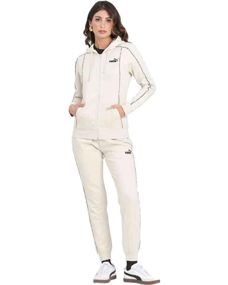 PUMA SURVÊTEMENT COMPLET 692203 BEIGE FEMME 87