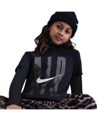 NIKE Camiseta De Manga Corta Im6580-010 en negro para ninos unisex BLACK OR GREY