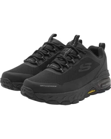 SKECHERS Zapatillas 237304-Bbk en negro para hombre BLACK SYNTHETIC-MESH-TRIM