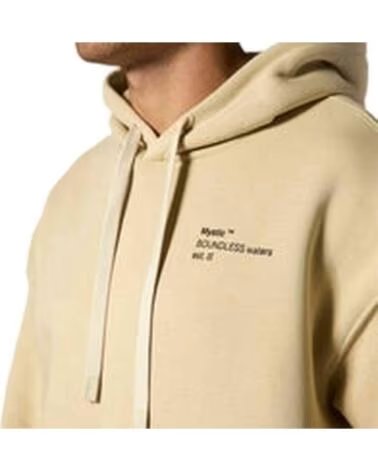MYSTIC KAPUZENPULLOVER 35104 260115-708 BEIGE PALE KHAKI HERREN