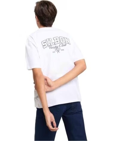 SILBON KURZARM-T-SHIRT 133775 FÜR HERREN BLANCO