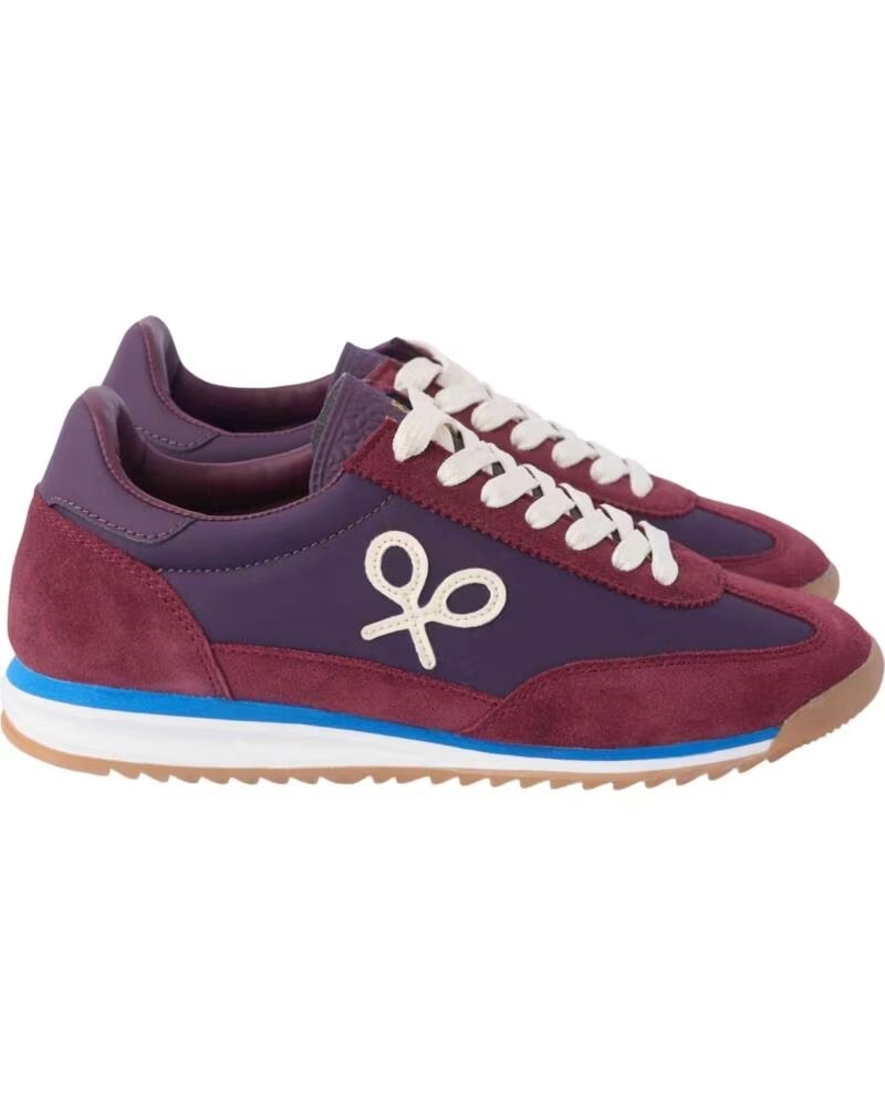 SILBON Zapatos 135167 en rojo para mujer BURDEOS