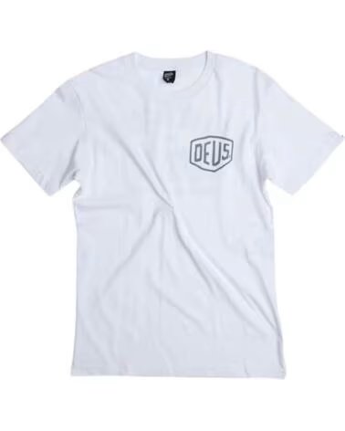 DEUS EX MACHINA KURZARM-T-SHIRT DMF251567B FÜR HERREN WHITE