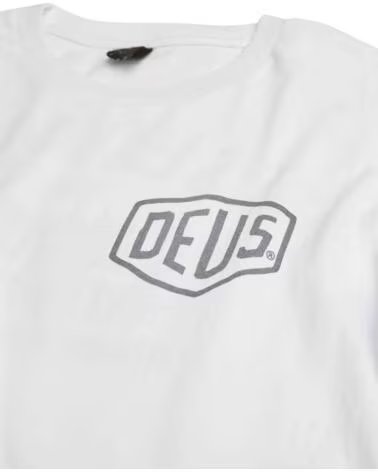 DEUS EX MACHINA KURZARM-T-SHIRT DMF251567B FÜR HERREN WHITE