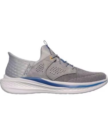 SKECHERS BASKETS 210889-GRY POUR HOMME GRY