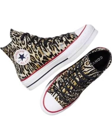 CONVERSE TÉNIS A15462C MULTICOR MULHER PRETO-BRANCO-VERMELHO BLACK-WHITE-RED