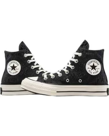 CONVERSE SAPATILHAS PRETAS A15159C PARA MULHER BLACK-EGRET-TOTAL ECLIPSE