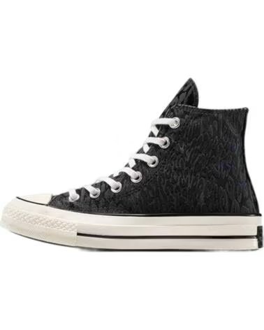 CONVERSE SAPATILHAS PRETAS A15159C PARA MULHER BLACK-EGRET-TOTAL ECLIPSE