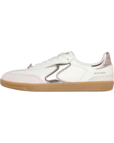SKECHERS SCARPE CASUAL DA DONNA 185236 BIANCHE BLANCO