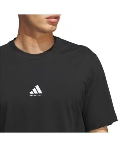 ADIDAS KURZARMSHIRT JX0083 BLACK-WHITE NEGRO