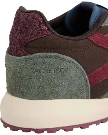 SILBON Zapatillas 136663-Burdeos en multicolor para mujer BURDEOS