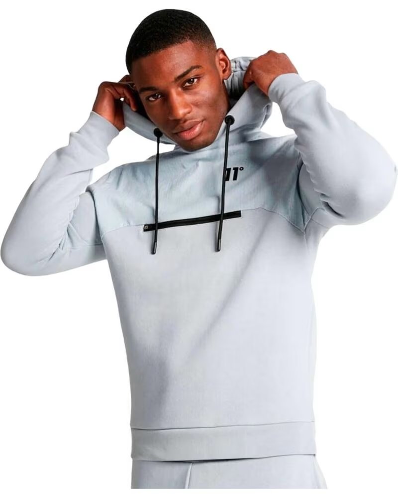 11 DEGREES KAPUZENPULLOVER 11D1033-585 TITANIUM GREY GRIS