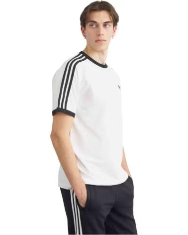 ADIDAS T-SHIRT A MANICA CORTA KE3537 IN BIANCO PER UNISEX WHITE