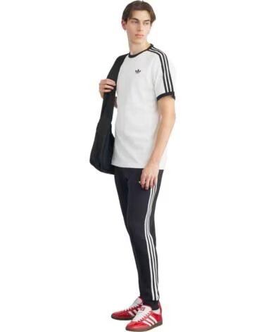 ADIDAS T-SHIRT A MANICA CORTA KE3537 IN BIANCO PER UNISEX WHITE