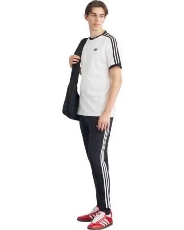 ADIDAS T-SHIRT A MANICA CORTA KE3537 IN BIANCO PER UNISEX WHITE