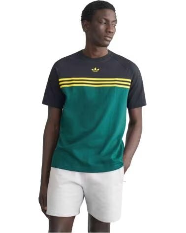 ADIDAS Camiseta De Manga Corta 124-15458777956696 en verde para hombre