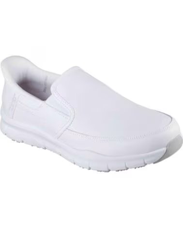 SKECHERS ARBEITSSCHUHE NAMPA BROXTIN WEISS UNISEX WHITE