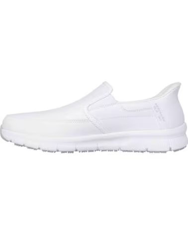 SKECHERS ARBEITSSCHUHE NAMPA BROXTIN WEISS UNISEX WHITE