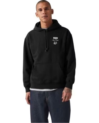 LEVI´S KAPUZENPULLOVER A26390058 BLACKS