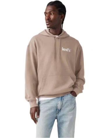 LEVIS KAPUZENPULLOVER A26390064 IN BRAUN FÜR HERREN NEUTRALS