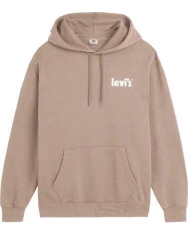 LEVIS KAPUZENPULLOVER A26390064 IN BRAUN FÜR HERREN NEUTRALS