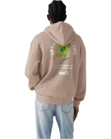 LEVIS KAPUZENPULLOVER A26390064 IN BRAUN FÜR HERREN NEUTRALS