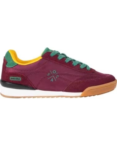 POPA SCARPE 076 MUSE CROSTA DI CUOIO BORDEAUX BURDEOS