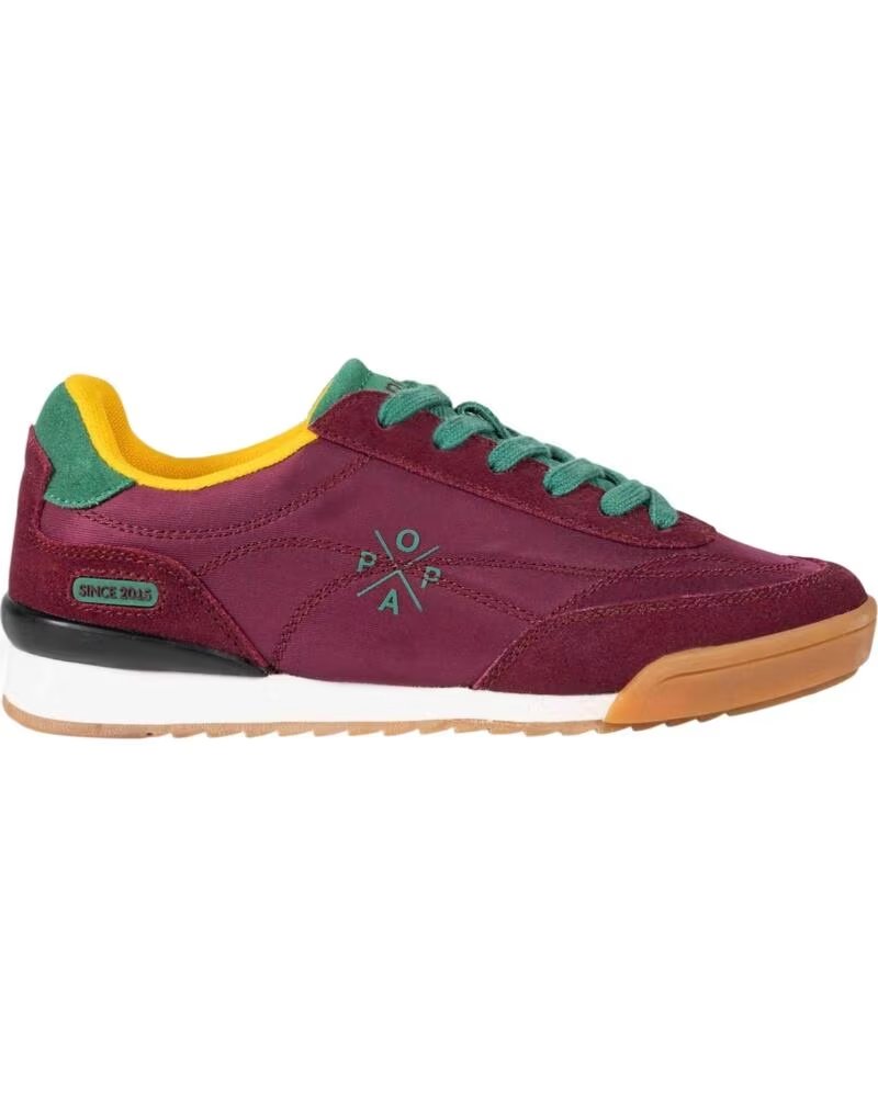 POPA SCARPE 076 MUSE CROSTA DI CUOIO BORDEAUX BURDEOS