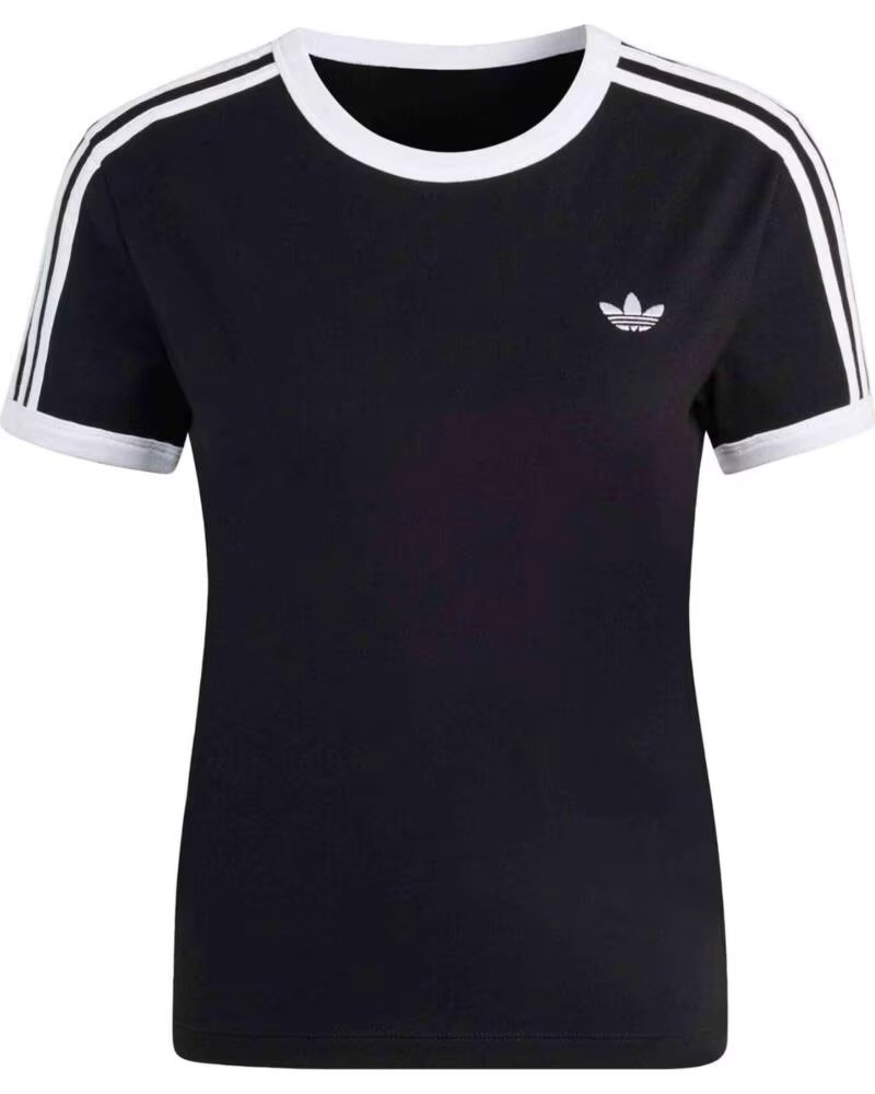 ADIDAS T-SHIRT DE MANGA CURTA ORIGINALS KD7980 PARA MULHER PRETO NEGRO