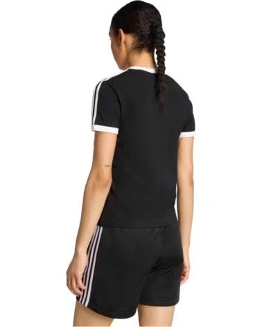 ADIDAS T-SHIRT DE MANGA CURTA ORIGINALS KD7980 PARA MULHER PRETO NEGRO