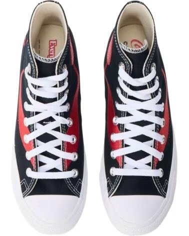 CONVERSE SNEAKER A18435C IN SCHWARZ FÜR DAMEN BLACK-RACING RED-WHITE
