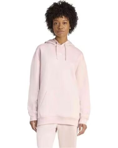 ADIDAS SWEATSHIRT COM CAPUZ ESS OS HOODIE ROSA MULHER SANPIN
